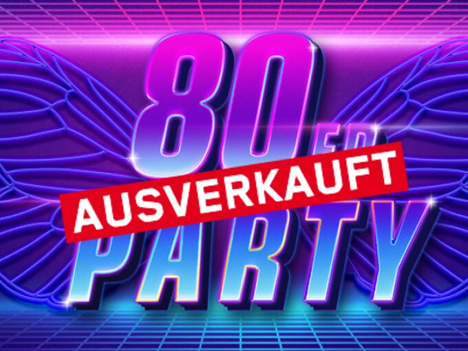 80er-Party am 03.02.2024 in der Waschkaue Bottrop